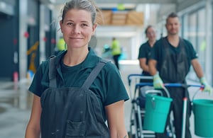 Cleaning - Female 45 years office 