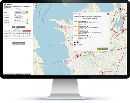 Cleantech rute